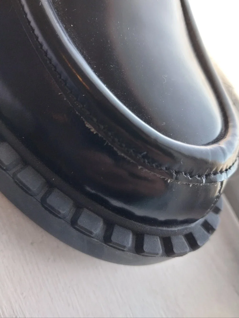 Prada Mens Black Loafers